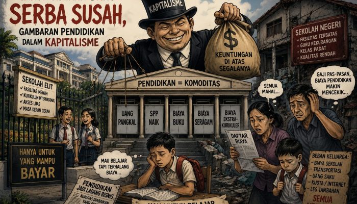 Tahun Ajaran Baru Serba Susah, Gambaran Pendidikan dalam Kapitalisme
