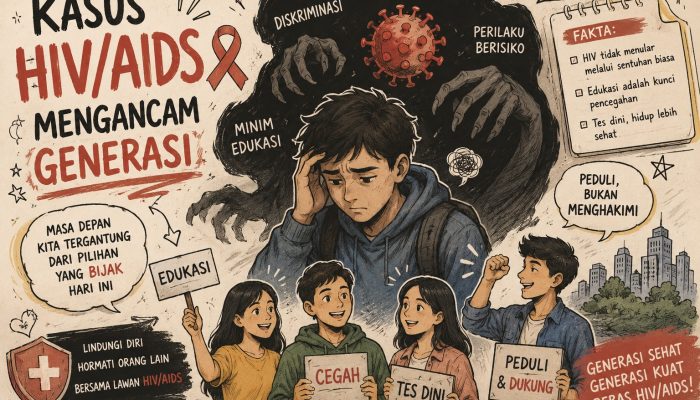 Kasus HIV/AIDS Mengancam Generasi