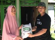 Pengurus NRBR Gorontalo Bergerak Bagikan Sembako untuk Warga Bone Raya