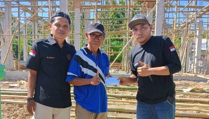 NRBR Gorontalo Salurkan Anggaran Organisasi untuk Bantu Pembangunan Masjid