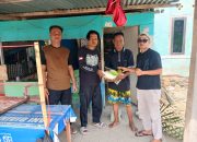 Salurkan Sembako di Desa Laut Biru, NRBR Gorontalo Hadir Ringankan Beban Masyarakat