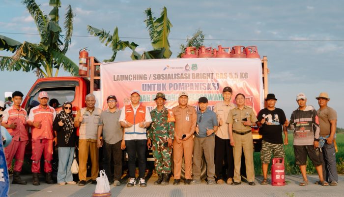 Pertamina Dorong Penggunaan Bright Gas sebagai Solusi Energi Irigasi Petani Sidrap Sulawesi