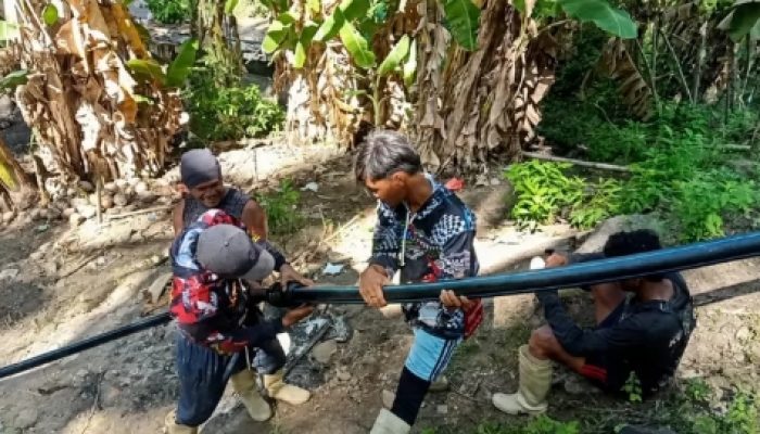 PT BNPG Wujudkan Akses Air Bersih Berkelanjutan, Jaringan Pipa Jangkau Permukiman Warga