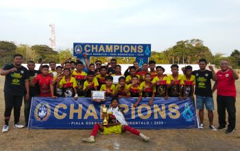 Cendrawasih FC Terbang Tinggi, Libas ASBG 4-2 di Final Soeratin U13