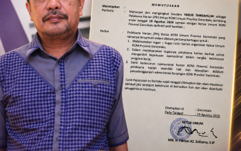 Yakob Tangahu Ambil Kepemimpinan KONI Gorontalo, Roda Organisasi Tidak Boleh Kosong
